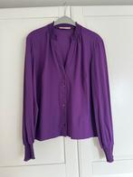 Studio anneloes smoq blouse L paars travelstof, Kleding | Dames, Blouses en Tunieken, Paars, Maat 42/44 (L), Ophalen of Verzenden