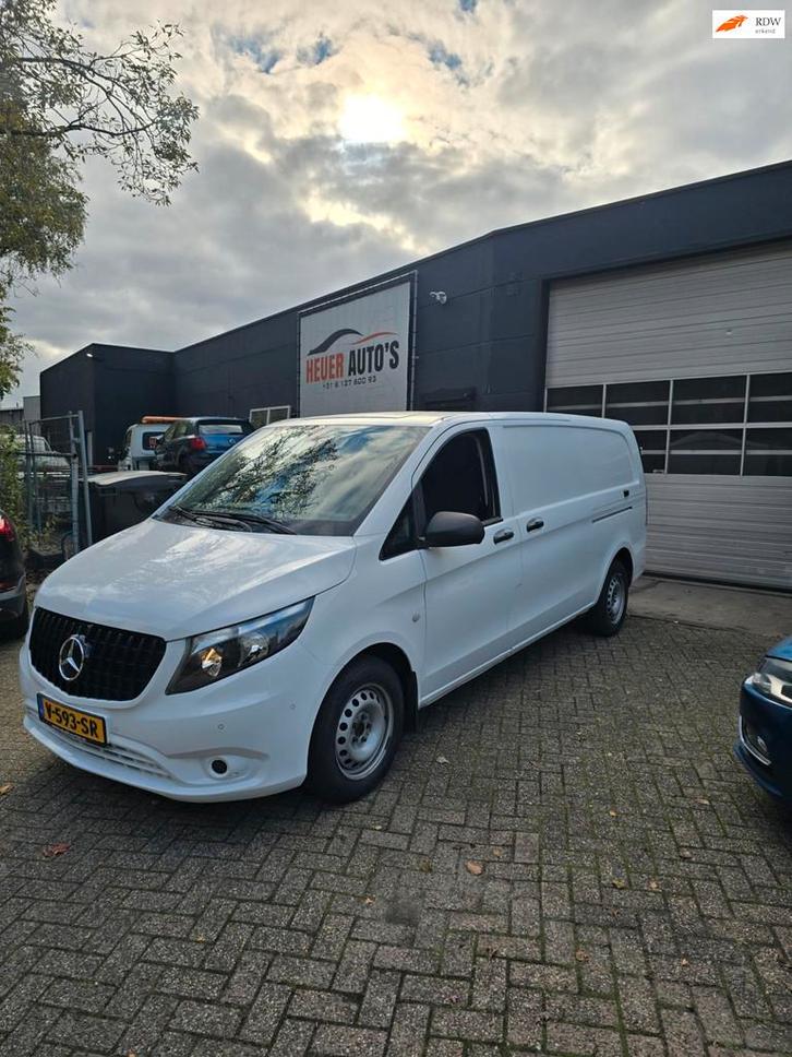 Mercedes-Benz Vito 116 CDI Extra Lang DUB. schuifdeur automa, Auto's, Bestelauto's, Bedrijf, Te koop, ABS, Achteruitrijcamera