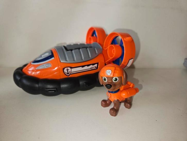 Paw Patrol Zuma met Voertuig, Kinderen en Baby's, Speelgoed | Overig, Gebruikt, Jongen of Meisje, Ophalen of Verzenden