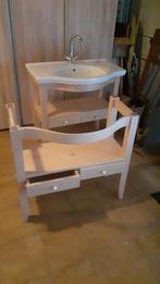 Plieger wastafels met onderstellen, Ophalen, Gebruikt, Chroom, Wastafel