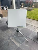 Travel Vision R7 Flat Satelliet Schotel 51,5x51,5 cm, Ophalen, Zo goed als nieuw, (Schotel)antenne, Overige merken