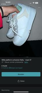 Platform sneakers Nelly - 37, Ophalen of Verzenden, Zo goed als nieuw, Sneakers of Gympen