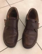 Leren Herenschoenen - Brede Leest, Ophalen of Verzenden, Gedragen, Bruin, Veterschoenen