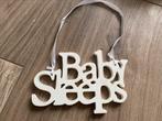 Sign riviera maison baby sleeps, Ophalen of Verzenden, Zo goed als nieuw
