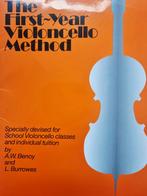 Cello Methode - The First-Year Violoncello Method, Muziek en Instrumenten, Gebruikt, Klassiek, Les of Cursus, Ophalen of Verzenden