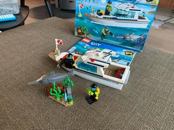 LEGO City Duikjacht 60221 - Compleet met doos! beschikbaar voor biedingen