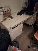 Bureau hout - GRATIS, Ophalen, Gebruikt