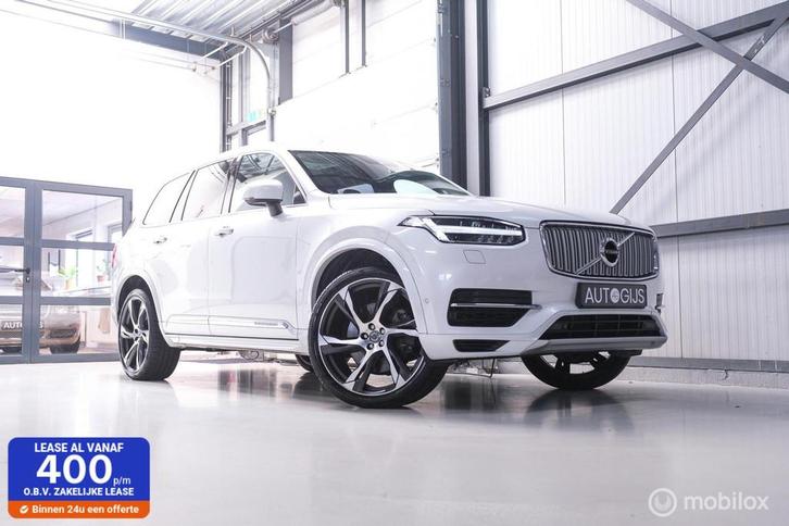 Volvo XC90 2.0 T8 Twin Engine AWD Inscription 7p | Stoelkoel, Auto's, Volvo, Bedrijf, Te koop, XC90, 4x4, ABS, Adaptive Cruise Control