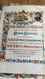 Geboorte bewijs aankondiging Beatrix koningshuis Libelle, Ophalen of Verzenden, Zo goed als nieuw, Kaart, Foto of Prent