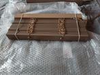 Houten jaloezie beigegrijs 50, 51x211.5cm, Ophalen, 200 cm of meer, Grijs, 50 tot 100 cm