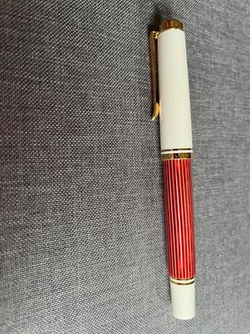 Pelikan m600 red-white special edition beschikbaar voor biedingen