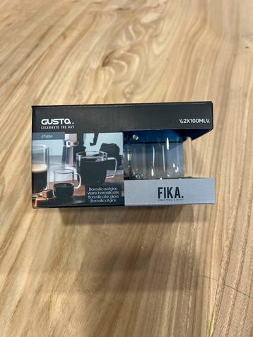 Gusta Espresso Glazen Set (2st) - Nieuw! beschikbaar voor biedingen