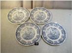 4 Prachtige Retro Borden - Historical ports of England, Antiek en Kunst, Antiek | Servies los, Ophalen of Verzenden