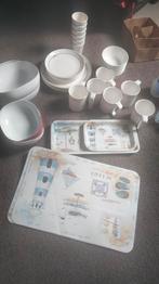 Servies voor boot of camperen, Caravans en Kamperen, Ophalen, Zo goed als nieuw