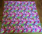 Vrolijke dekbedovertrek met Draken print patchwork 140x140cm, Meisje, Dekbedovertrek, Nieuw, Ophalen of Verzenden