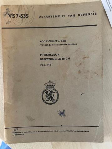 Voorschriften KL Fal, Pistool, LAW, AT-4, Jeep, Laro, YA div beschikbaar voor biedingen