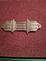 Zilveren  bijbelslot broche, Ophalen of Verzenden