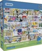 Gibsons - Bright Eyes  & Big Cities - 500XL stukjes, Hobby en Vrije tijd, Denksport en Puzzels, Ophalen of Verzenden, 500 t/m 1500 stukjes