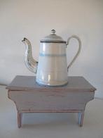 emaille brocante koffiepot / koffiekan, Ophalen of Verzenden