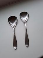 2 stuks oud zilveren Theelepels, Antiek en Kunst, Ophalen of Verzenden
