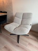 Fauteuil Wood boucle stof, Ophalen, 75 tot 100 cm, Zo goed als nieuw, Stof