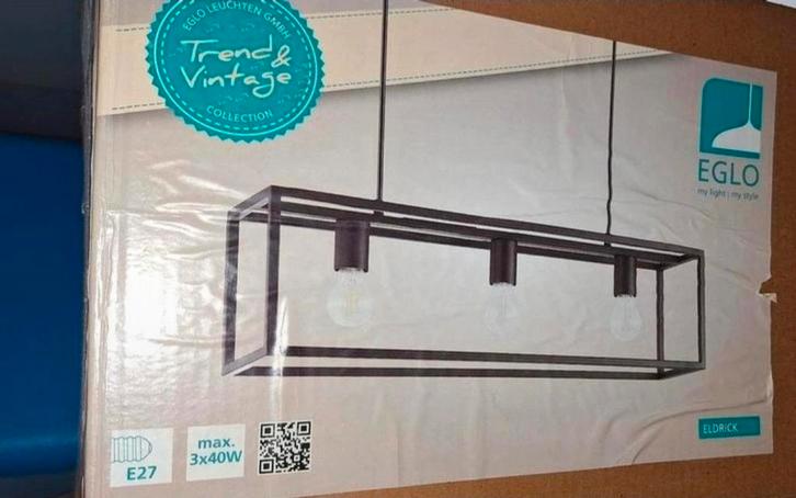 Eglo Eldrick (mist 1 onderdeel), Huis en Inrichting, Lampen | Plafondlampen, Nieuw, Ophalen of Verzenden