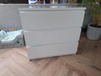 Ikea Malm ladekast wit, Ophalen, 50 tot 100 cm, Zo goed als nieuw, 3 of 4 laden