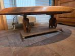 Boom schijf tafel, boomstam tafel, salontafel, Ophalen, 100 tot 150 cm, 50 tot 100 cm, Zo goed als nieuw