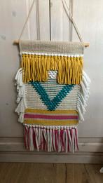 Macrame wandkleed - vrolijke kleuren, Huis en Inrichting, Woonaccessoires | Wanddecoraties, Ophalen of Verzenden, Nieuw