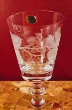 Val Saint Lambert.Grote kristallen Kelk - wijnglas., Ophalen of Verzenden