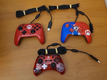 SWITCH Wired Mario Edition Controller beschikbaar voor biedingen