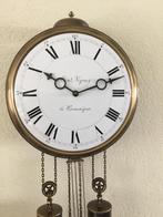 Grote comtoise  van b pendule s in brons, Antiek en Kunst, Antiek | Klokken, Ophalen of Verzenden