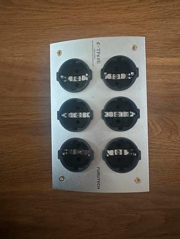 Furutech 6-voudige Stekkerdoos + Marmeren Plaat beschikbaar voor biedingen