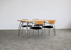 vintage tafel | eettafel | Effezeta | jaren 80, Gebruikt, Overige materialen, Timbeije@hotmail.com, Vijf personen of meer