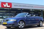 Audi A4 Cabriolet 2.4 V6 Exclusive | Nap! | Leder | Automaat, Auto's, Audi, Gebruikt, Zwart, Cabriolet, A4