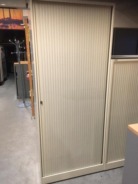 Roldeur/ archiefkasten 100 cm  smal, Huis en Inrichting, Kasten | Roldeurkasten en Archiefkasten, Gebruikt, Metaal, Ophalen