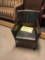 Hele mooie leren fauteuils, Ophalen, Zo goed als nieuw, 75 tot 100 cm, 50 tot 75 cm