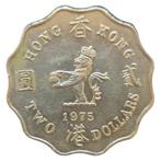 Hong Kong 2 Dollars 1975, Postzegels en Munten, Zuidoost-Azië, Losse munt, Verzenden