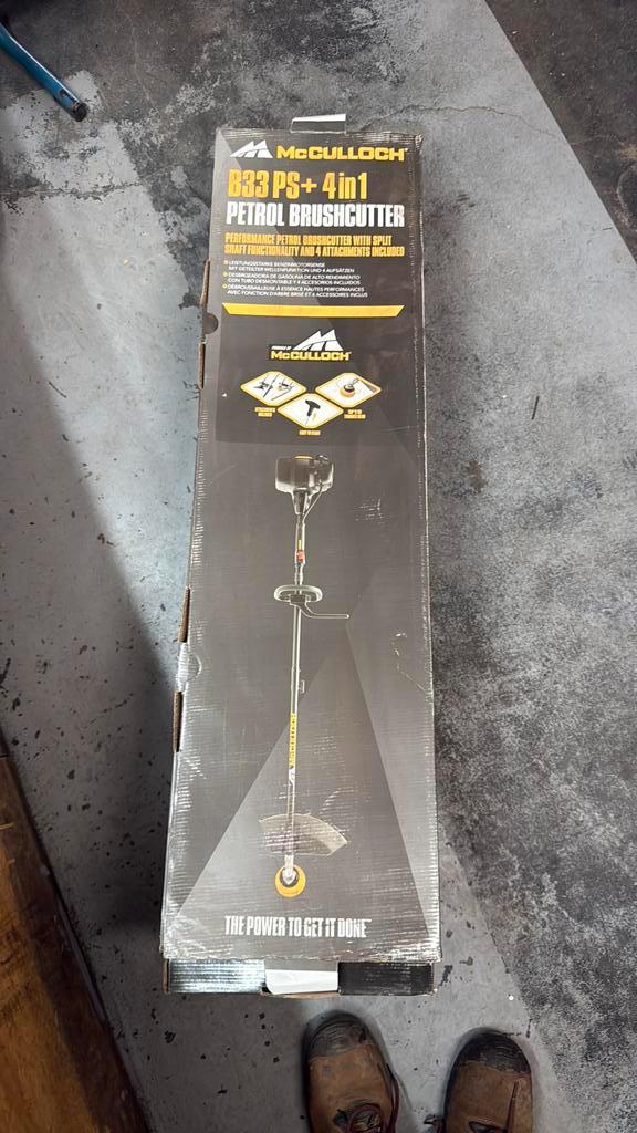 4in 1 multitool heggenschaar bosmaaier stokzaag, Tuin en Terras, Bosmaaiers, Zo goed als nieuw, Benzine, 50 cm of meer, Ophalen