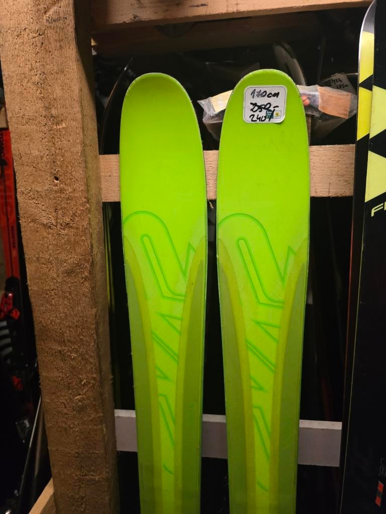 ACTIE ‼️170cm K2 PINNACLE 95 freeride poeder ski, Sport en Fitness, Skiën en Langlaufen, Overige merken, 160 tot 180 cm, Ophalen of Verzenden