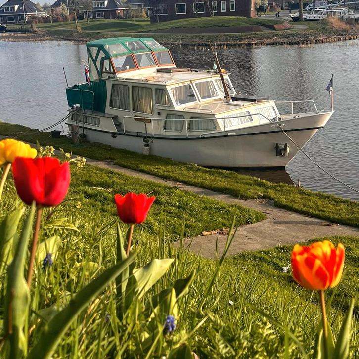 Motorkruiser 9 meter, Watersport en Boten, Accessoires en Onderhoud, Zo goed als nieuw, Ophalen