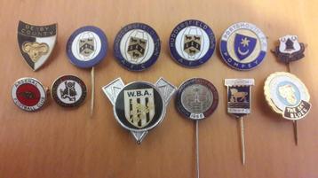 Emaille Engelse voetbalspelden broches pins