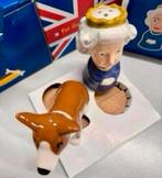 Queen Elizabeth & Corgi Peper + Zout stel set Salt & Pepper, Nieuw, Ophalen of Verzenden, Servies, H