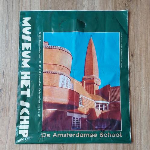 plastic zak van Museum Het Schip - De Amsterdamse School, Sieraden, Tassen en Uiterlijk, Overige Accessoires, Zo goed als nieuw