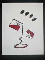 Abstract/modern minimalistisch schilderij "Persona Vini", Ophalen of Verzenden