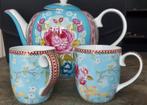 Theepot uit de PIP collectie met 2 kopjes, Huis en Inrichting, Keuken | Servies, Ophalen, Zo goed als nieuw, Overige stijlen, Kop(pen) en/of Schotel(s)