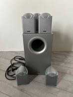 Subwoofer Tannoy + surround set Tannoy FX 5.1, Gebruikt, 70 watt of meer, 5.1-systeem, Overige spelers