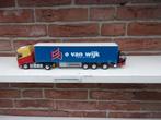 Tekno  Daf  XG  met  moffett  van  E.  van  Wijk., Hobby en Vrije tijd, Modelauto's | 1:50, Ophalen of Verzenden, Nieuw, Bus of Vrachtwagen