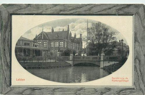 (304-207-043) Leiden Gezicht v/a de Rijnburgersingel, Verzamelen, Ansichtkaarten | Nederland, Zuid-Holland, Verzenden