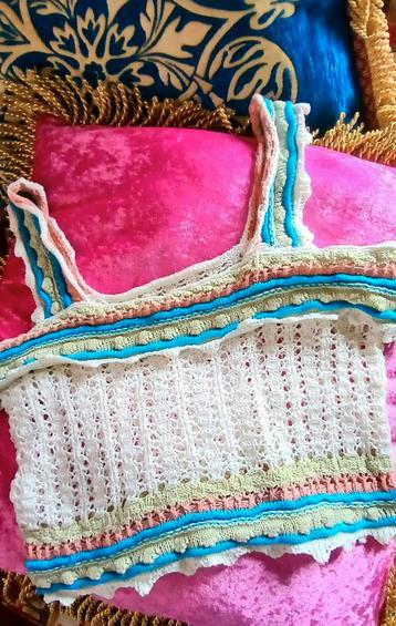 Ibiza tops gehaakte nieuw partij boho beschikbaar voor biedingen